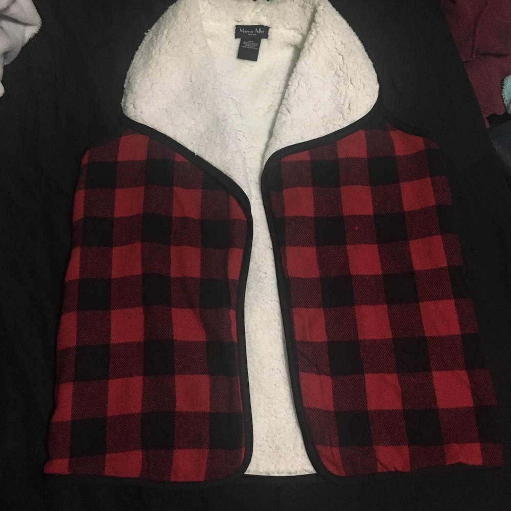Plaid vest